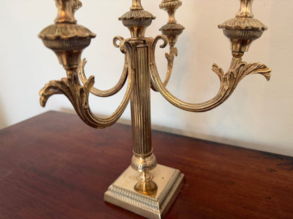 Antique Bronze Five - Light Candelabra - Oak House Trading