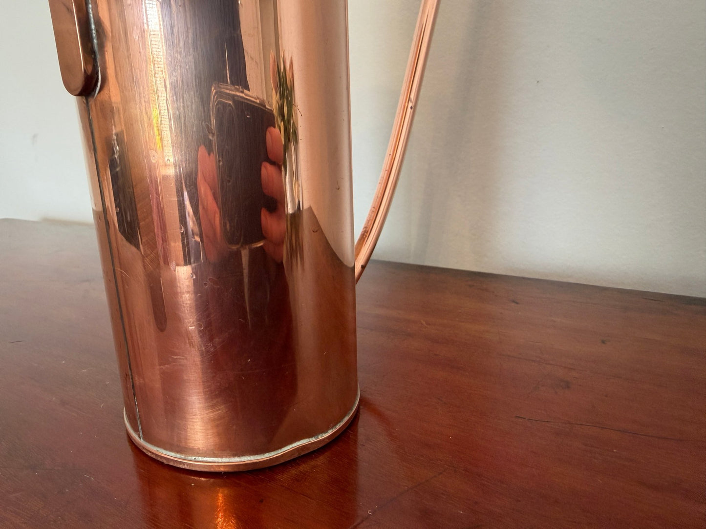 Vintage 1950s Gunnar Ander for Ystad - Metall Copper Water Pitcher / Watering Can Sweden - Oak House Trading