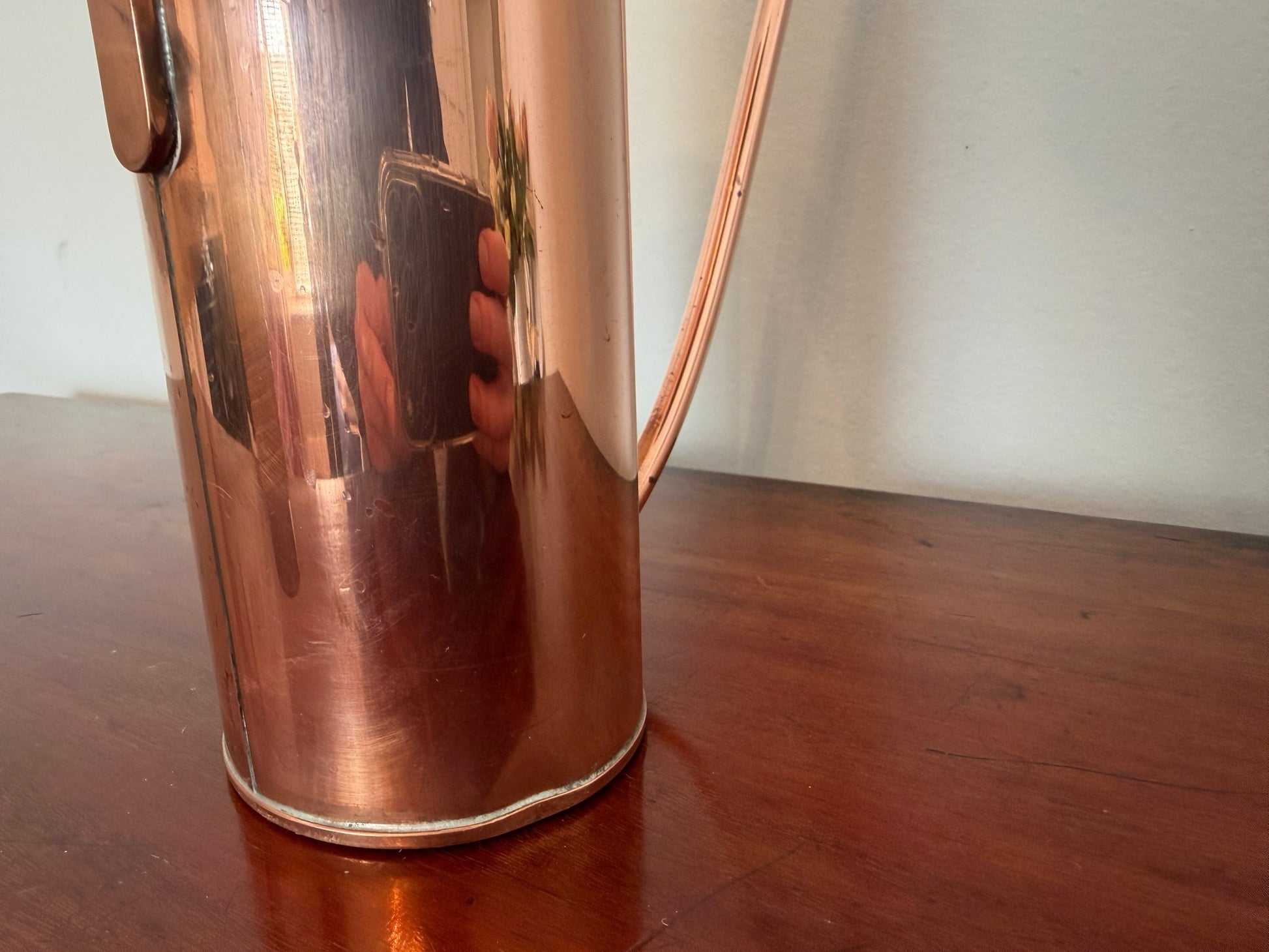 Vintage 1950s Gunnar Ander for Ystad - Metall Copper Water Pitcher / Watering Can Sweden - Oak House Trading