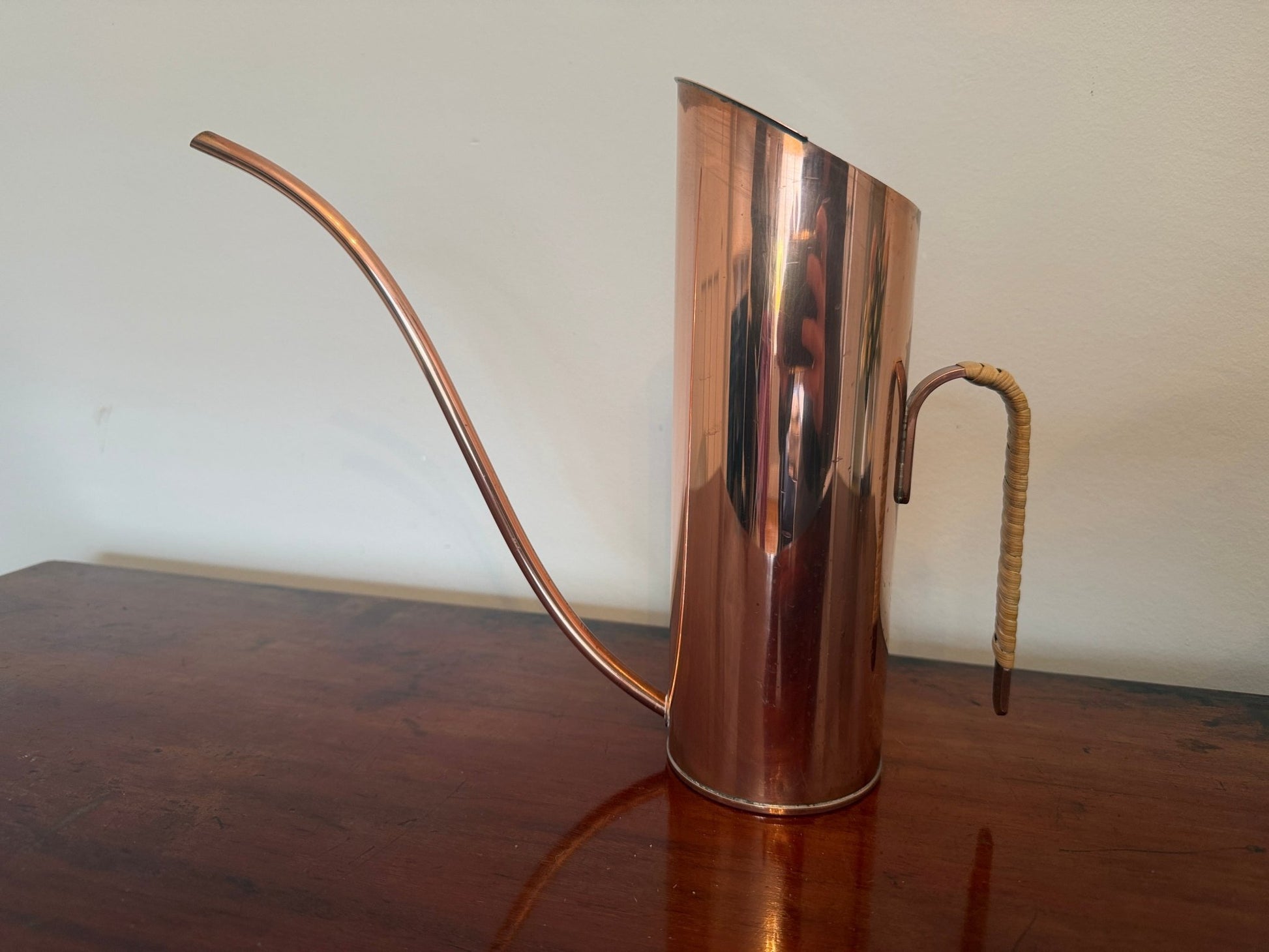 Vintage 1950s Gunnar Ander for Ystad - Metall Copper Water Pitcher / Watering Can Sweden - Oak House Trading