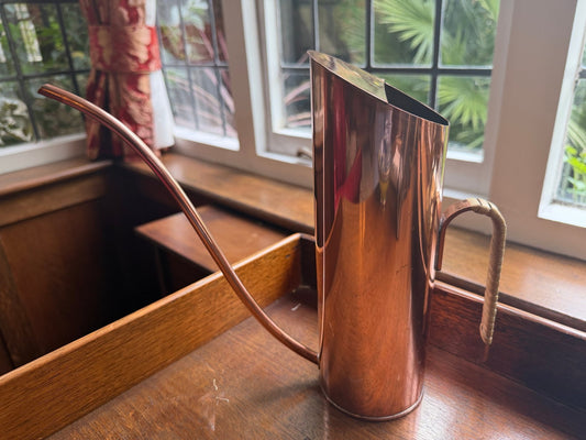 Vintage 1950s Gunnar Ander for Ystad - Metall Copper Water Pitcher / Watering Can Sweden - Oak House Trading