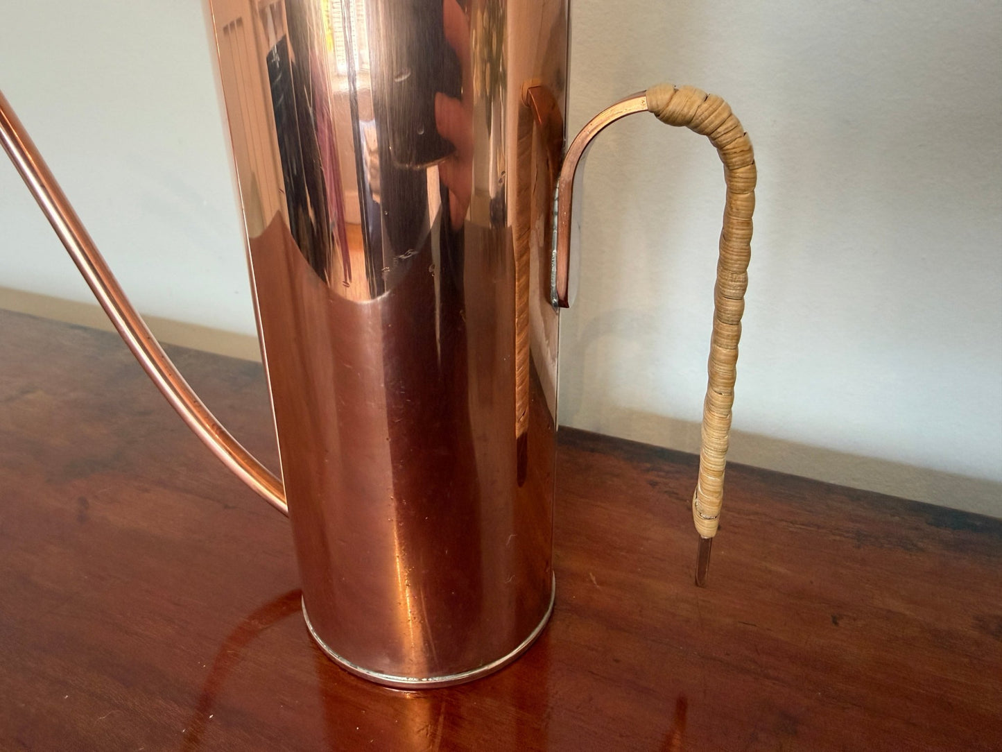 Vintage 1950s Gunnar Ander for Ystad - Metall Copper Water Pitcher / Watering Can Sweden - Oak House Trading